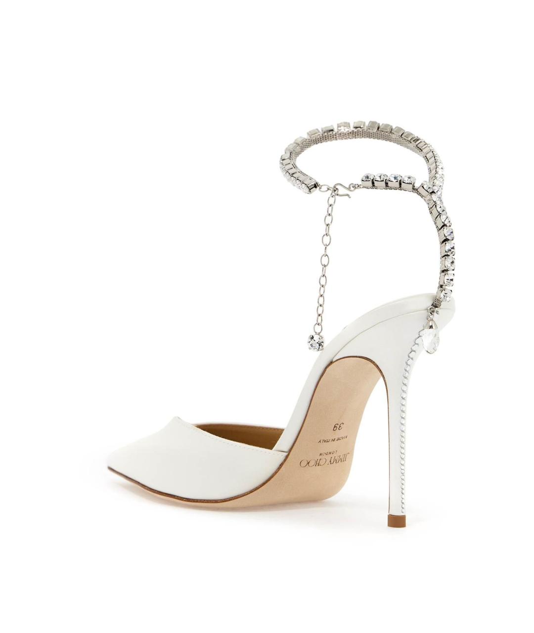 JIMMY CHOO Белые туфли, фото 3