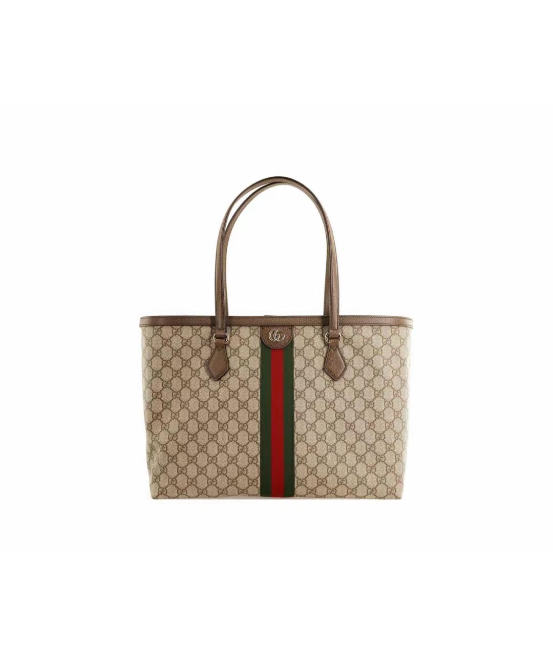 GUCCI Бежевая сумка тоут, фото 1