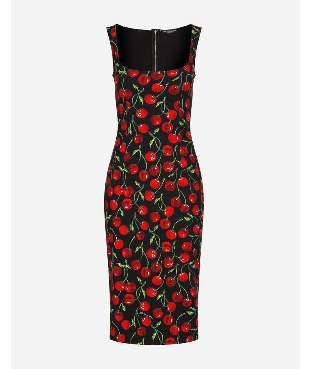 DOLCE&GABBANA Мульти платье, фото 5