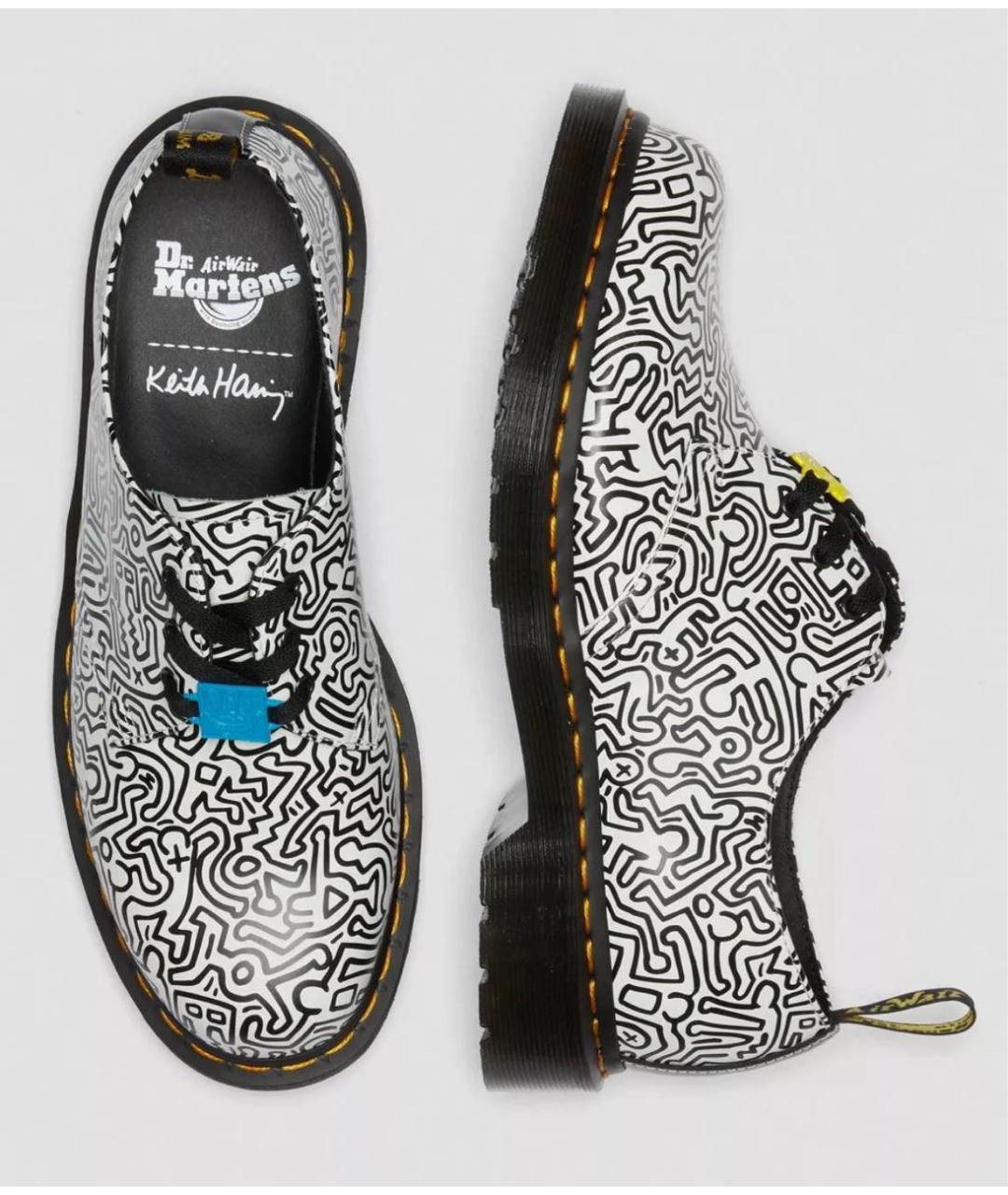 DR. MARTENS Мульти кожаные ботинки, фото 3