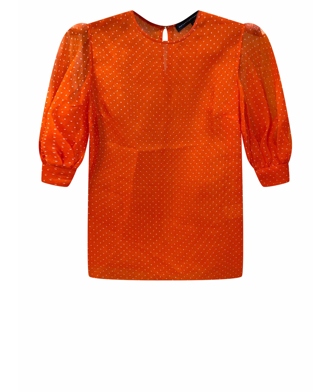 ALEXANDER TEREKHOV Оранжевая шелковая рубашка, фото 1