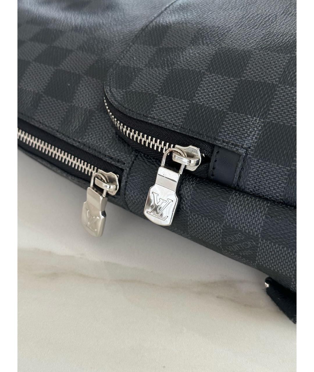 LOUIS VUITTON PRE-OWNED Черная сумка на плечо, фото 6