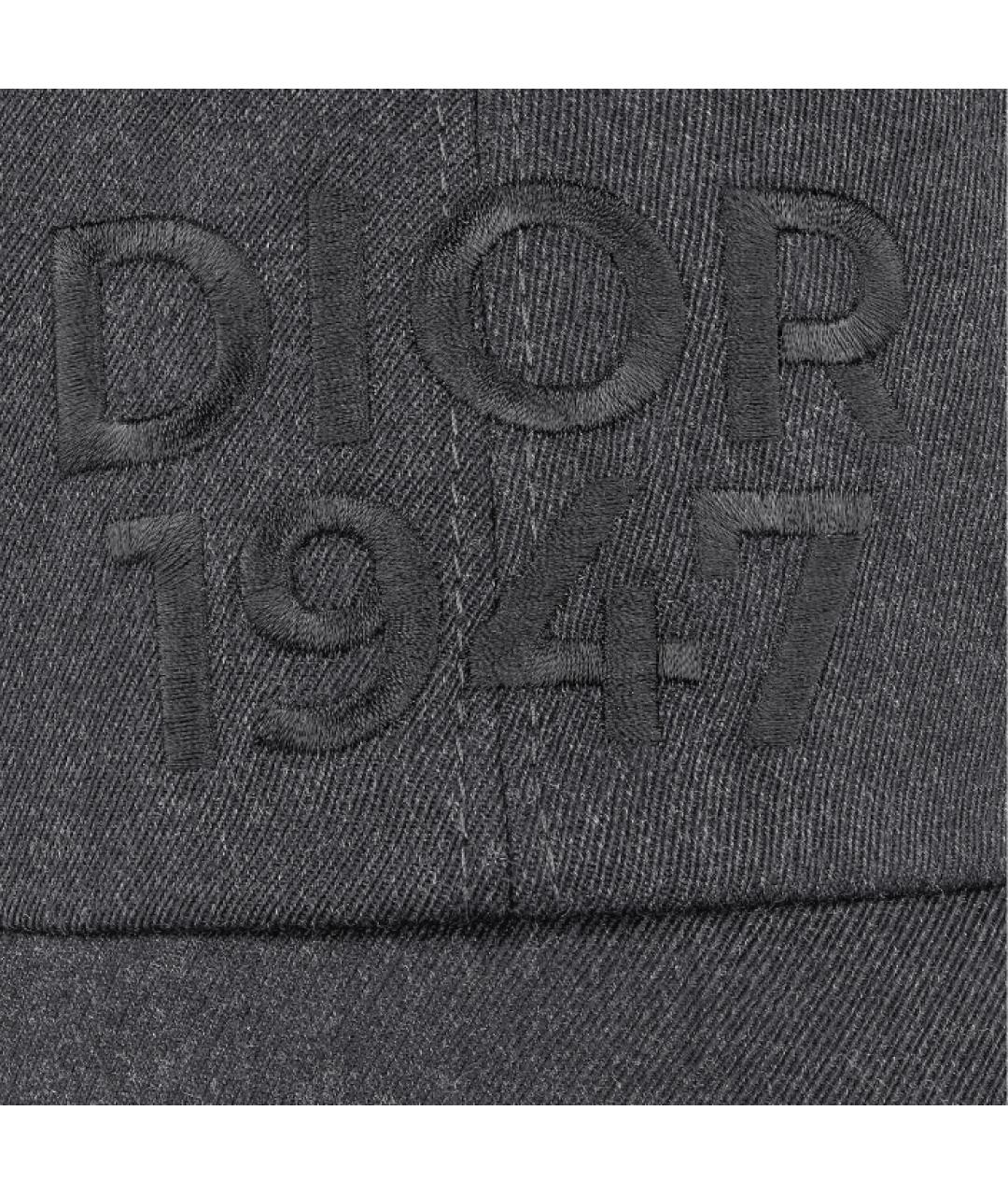 CHRISTIAN DIOR PRE-OWNED Серая шерстяная кепка/бейсболка, фото 6