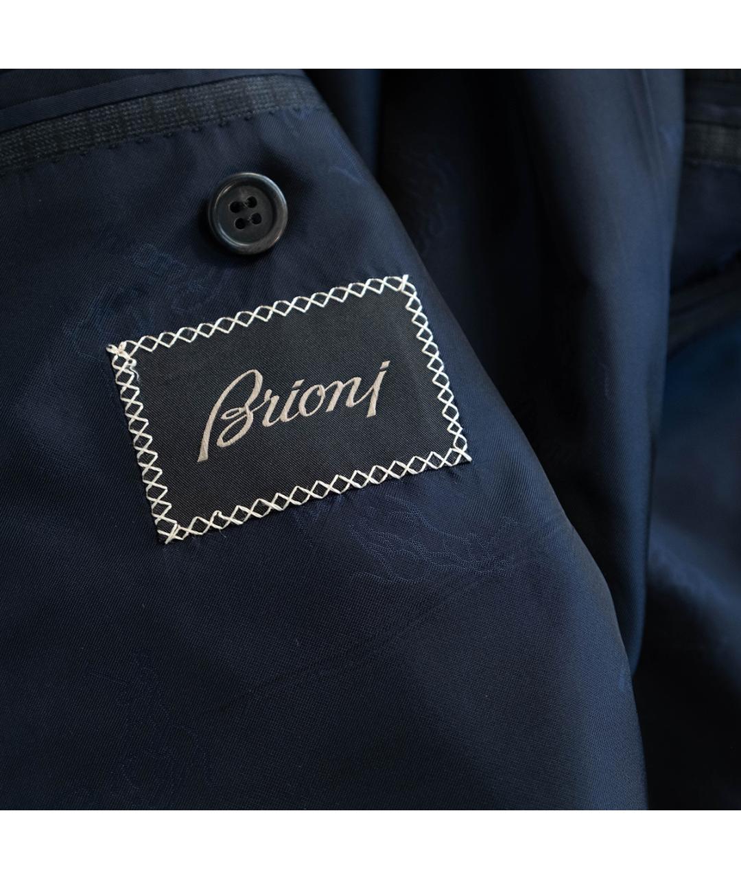 BRIONI Темно-синий классический костюм, фото 9