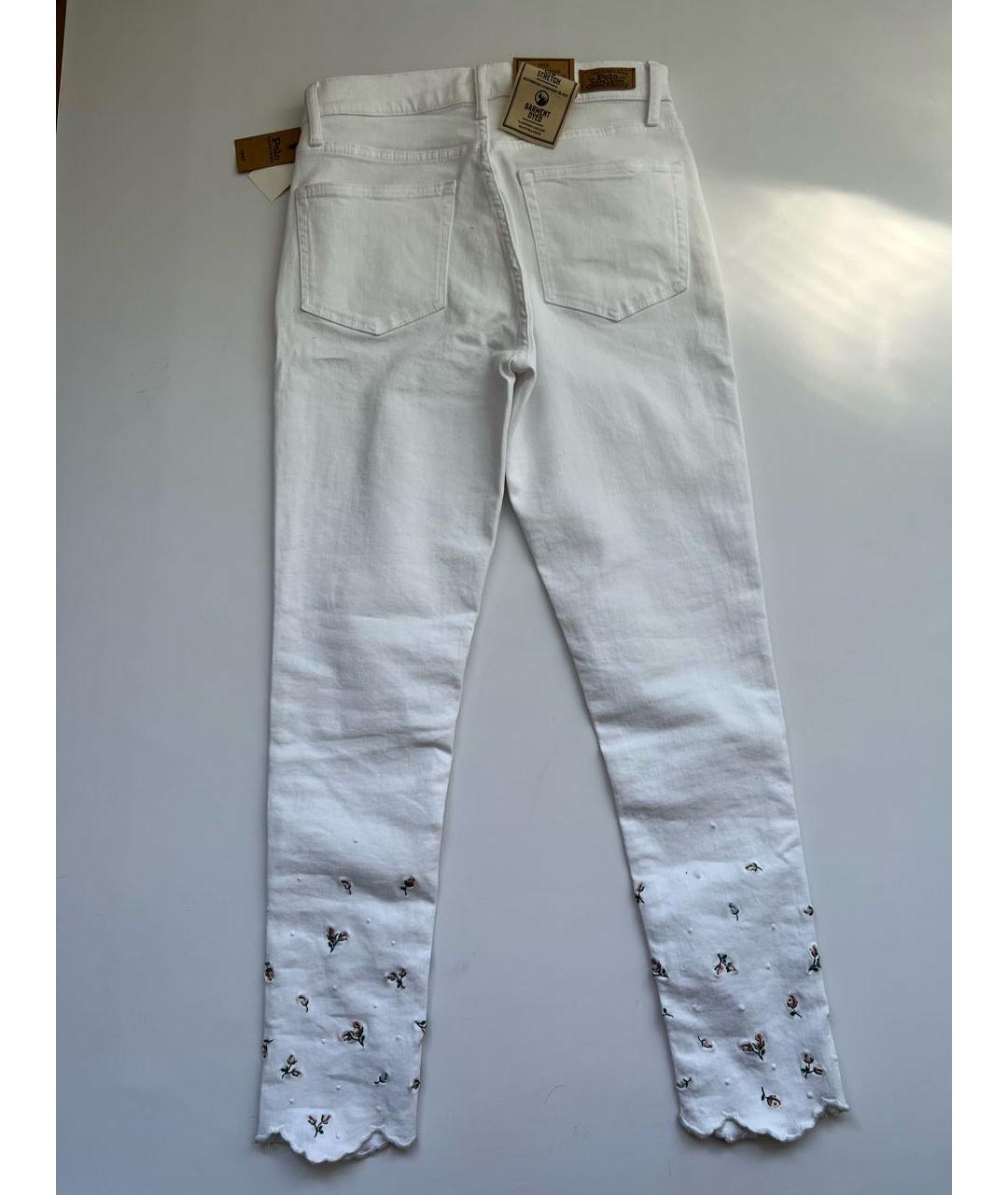 RALPH LAUREN Белые джинсы слим, фото 2