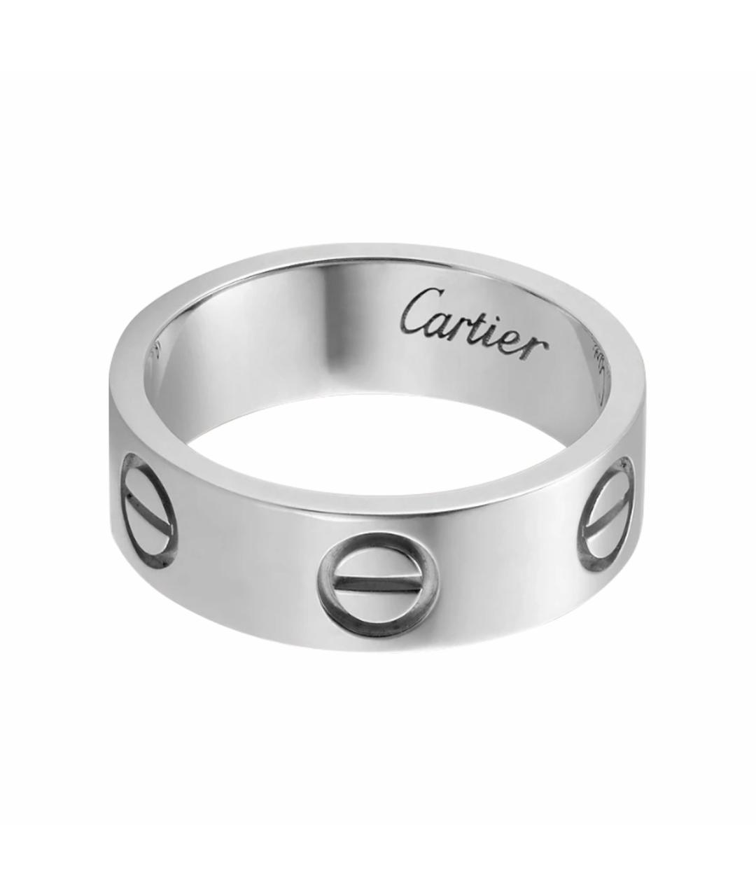 CARTIER Серебряное кольцо из белого золота, фото 1