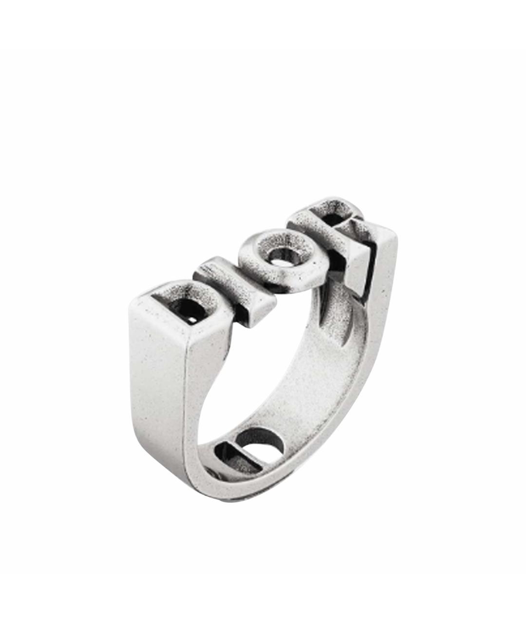 CHRISTIAN DIOR Серебряное латунное кольцо, фото 1