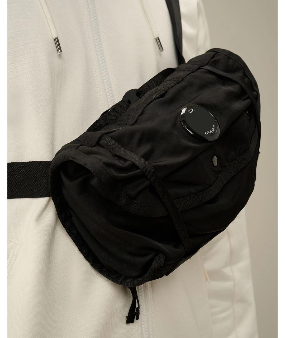CP COMPANY Черная сумка на плечо, фото 3