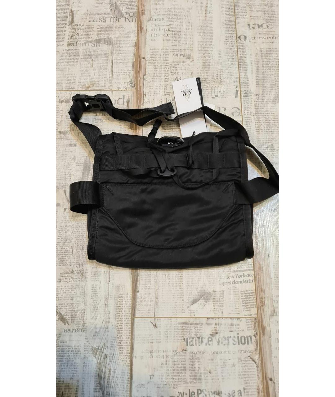 CP COMPANY Черная сумка на плечо, фото 6