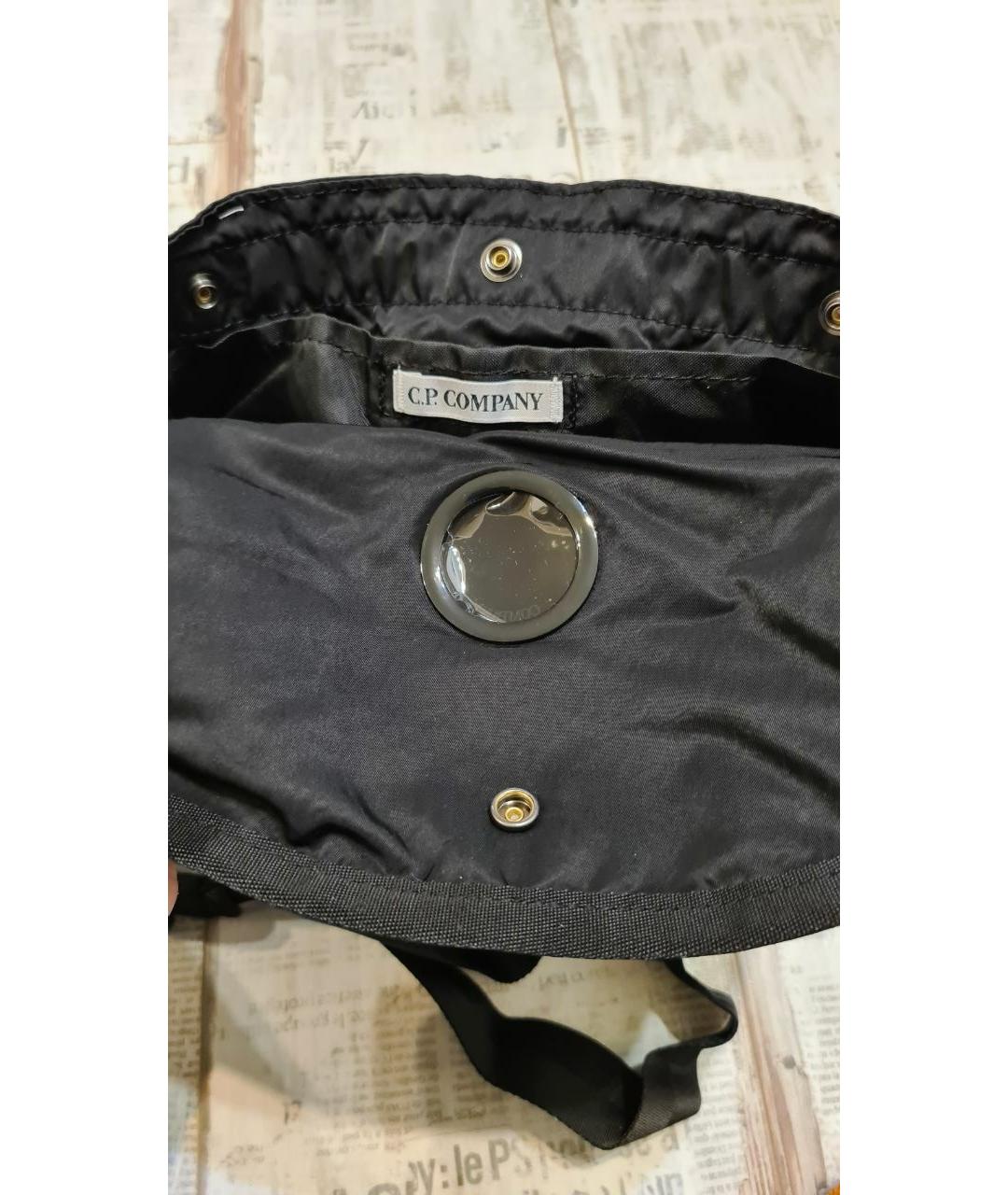 CP COMPANY Черная сумка на плечо, фото 7