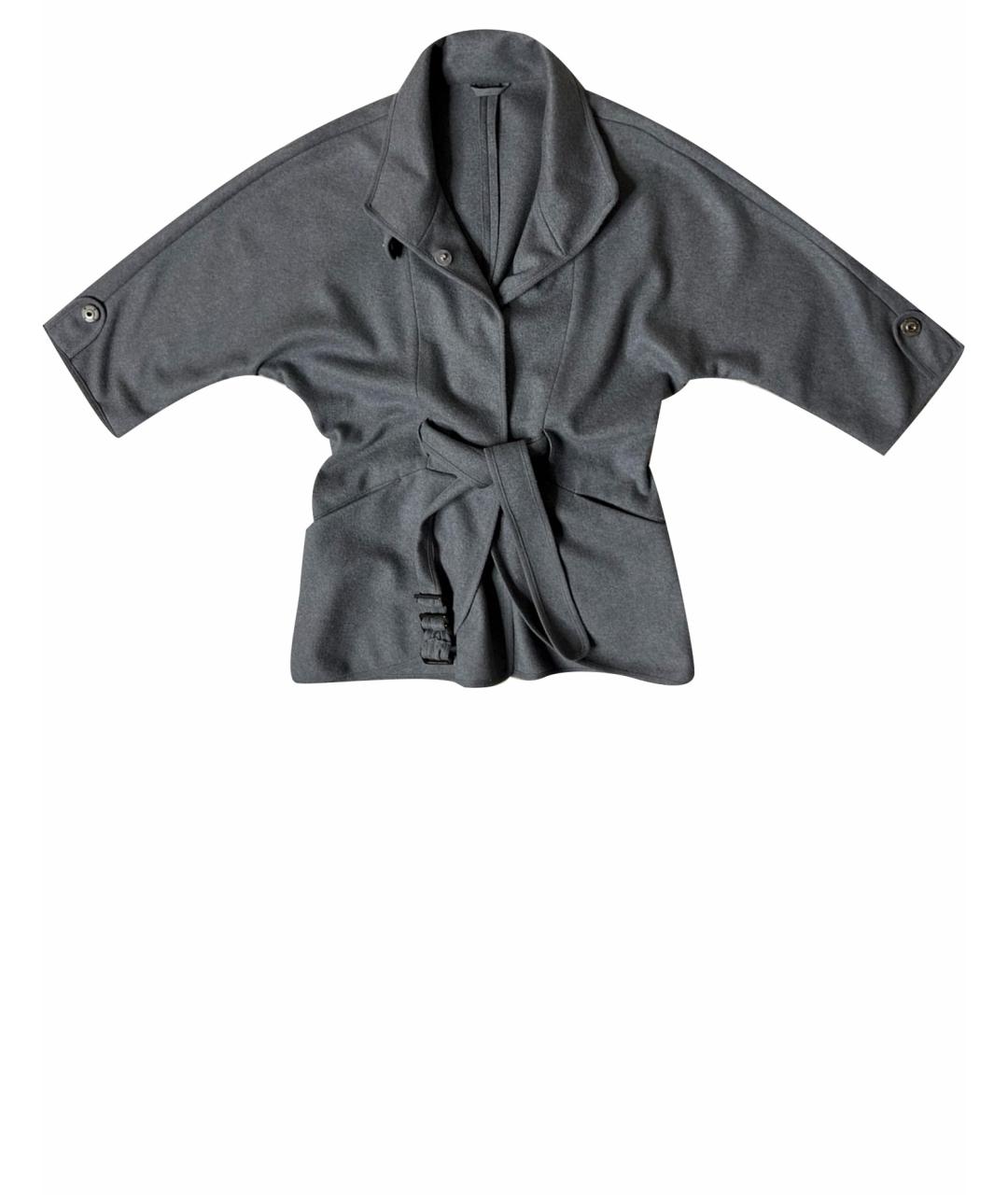 BRUNELLO CUCINELLI Серый кашемировый жакет/пиджак, фото 1