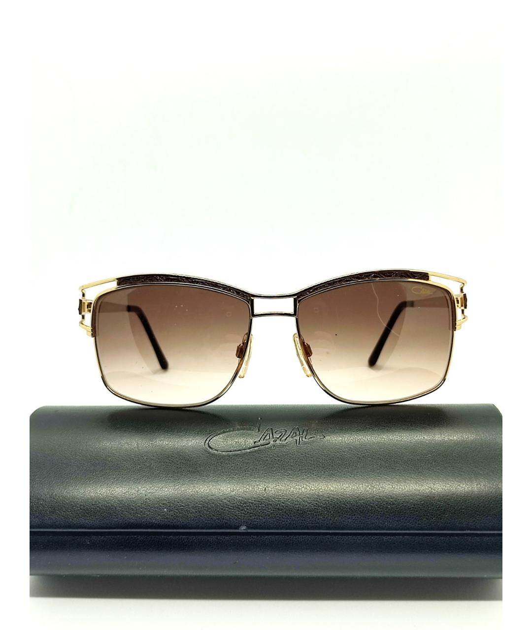 CAZAL Золотые металлические солнцезащитные очки, фото 8