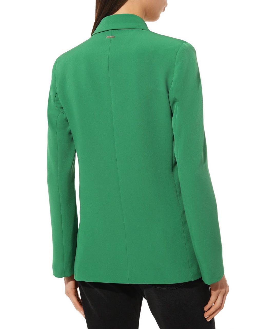 LIU JO Зеленый полиэстеровый жакет/пиджак, фото 2