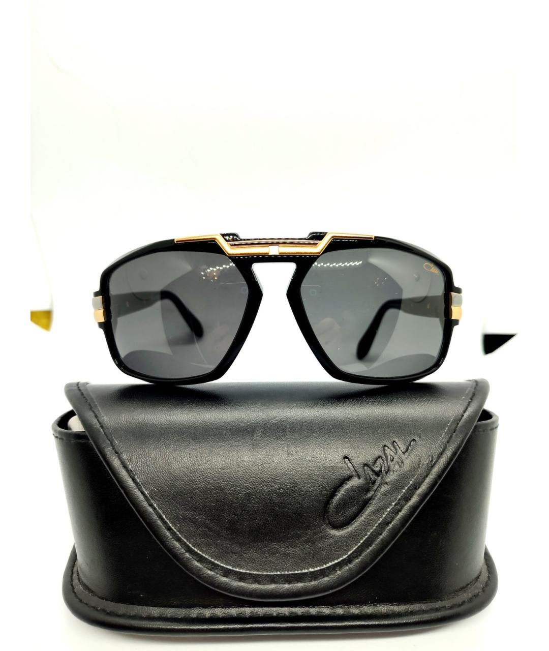 CAZAL Черные пластиковые солнцезащитные очки, фото 8