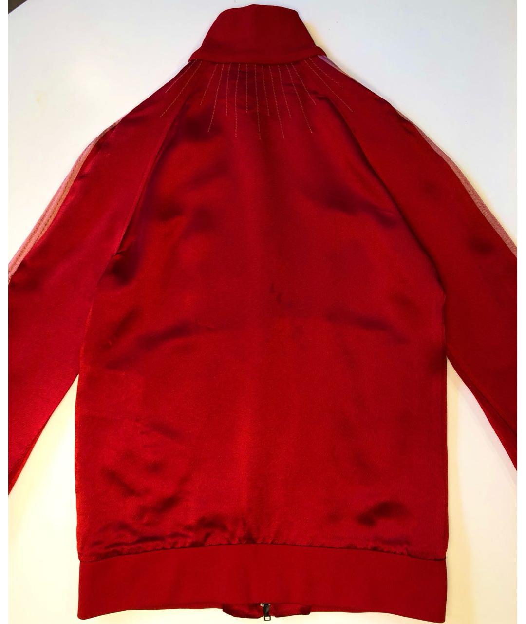 VALENTINO Красная вискозная куртка, фото 8