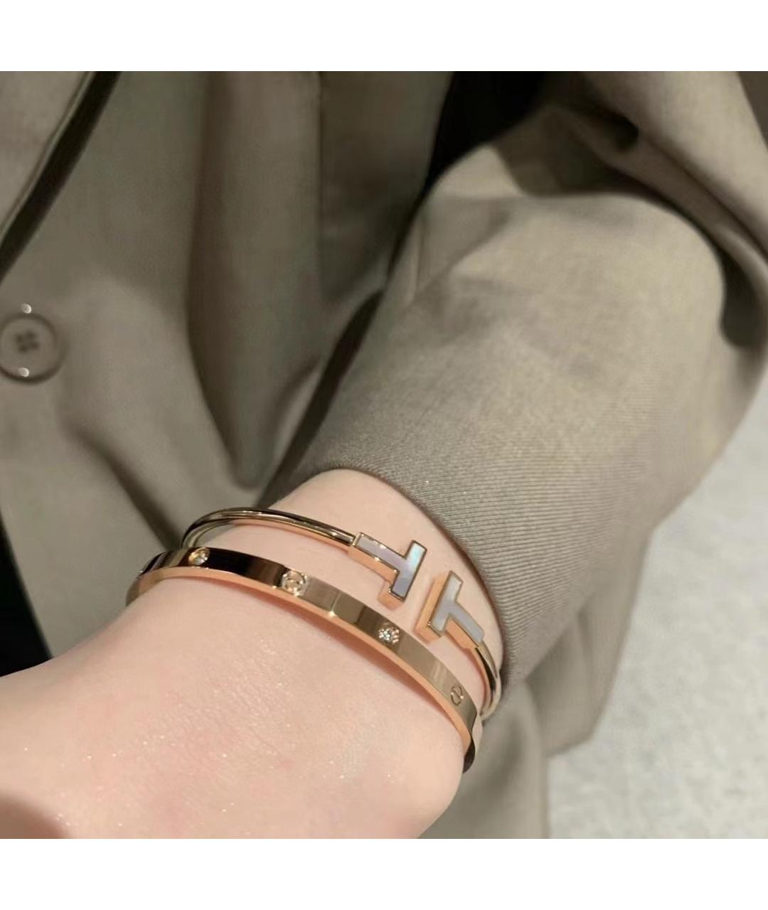 TIFFANY&CO Золотой браслет из розового золота, фото 5