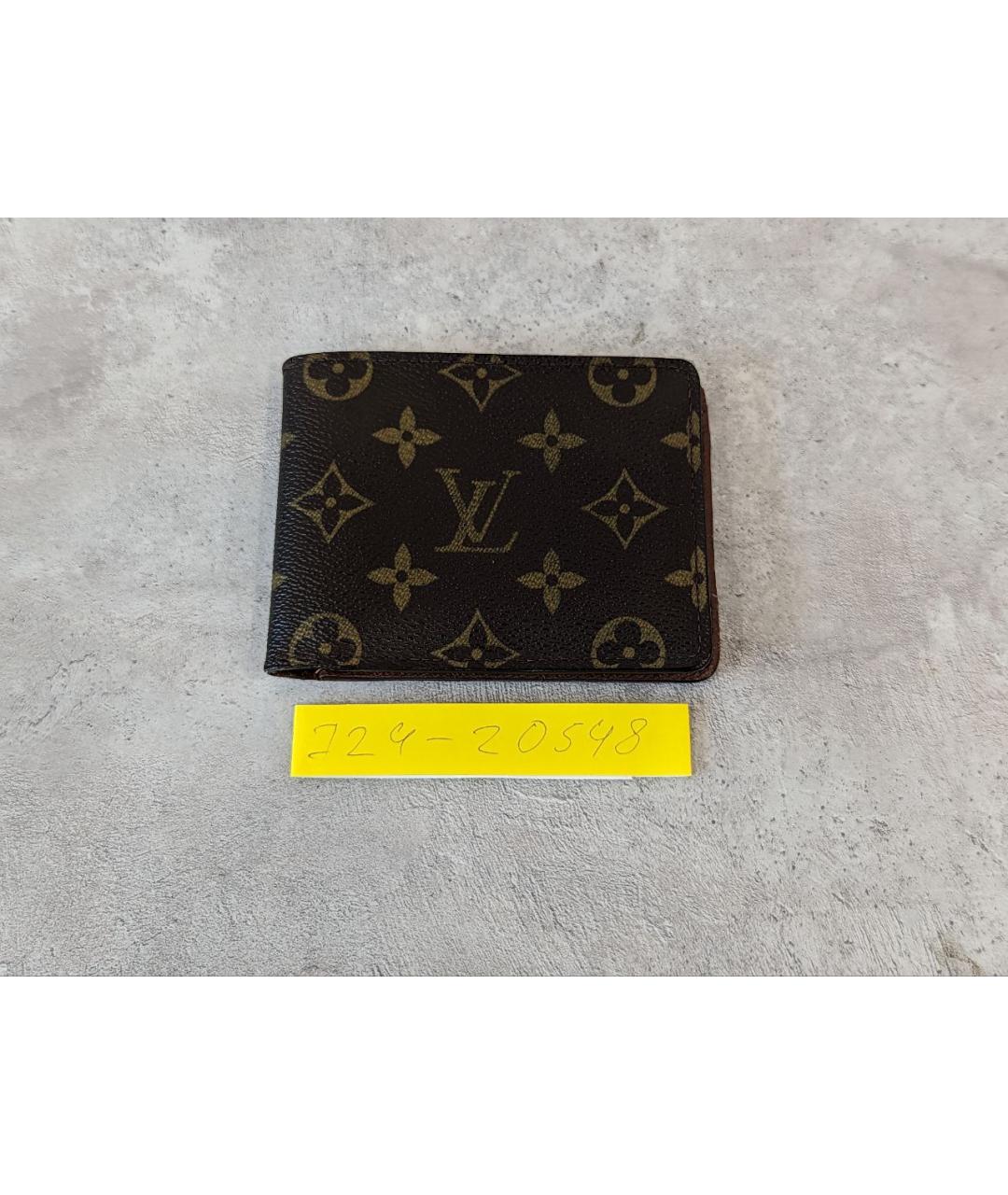 LOUIS VUITTON PRE-OWNED Коричневый кошелек, фото 9