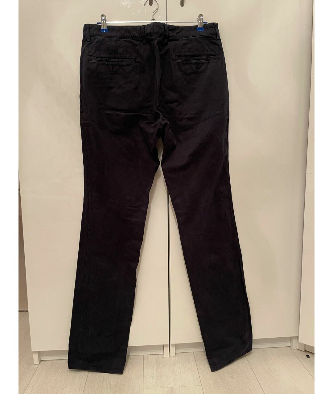 ASPESI Черные хлопковые прямые джинсы, фото 3