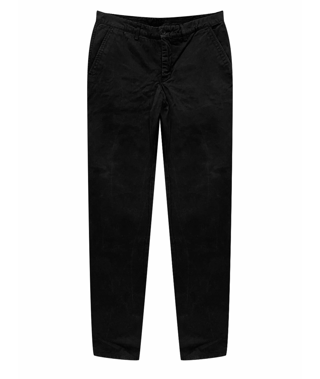 ASPESI Черные хлопковые прямые джинсы, фото 1