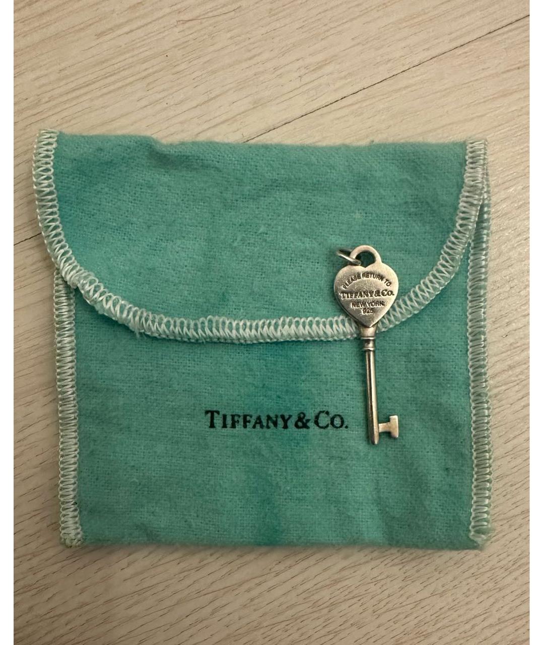 TIFFANY&CO Серебряная серебряная подвеска, фото 3