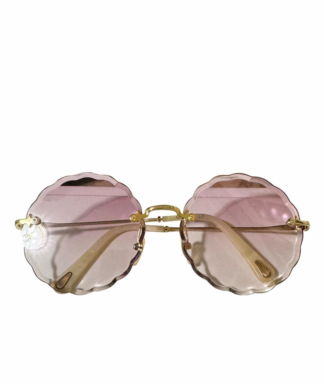 CHLOE Розовые солнцезащитные очки, фото 1