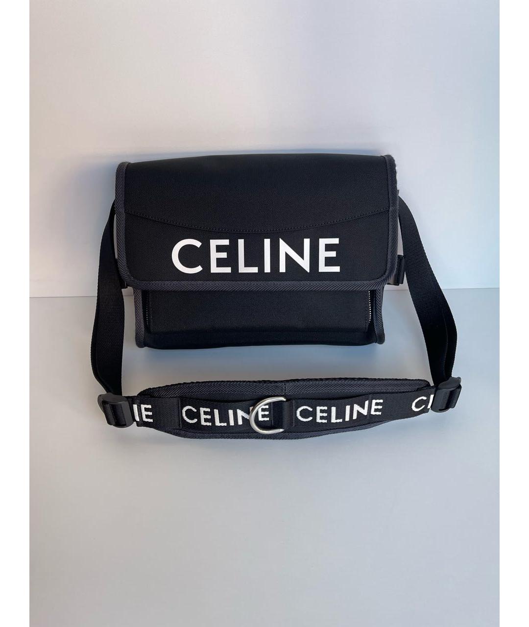 CELINE PRE-OWNED Черная сумка через плечо, фото 7