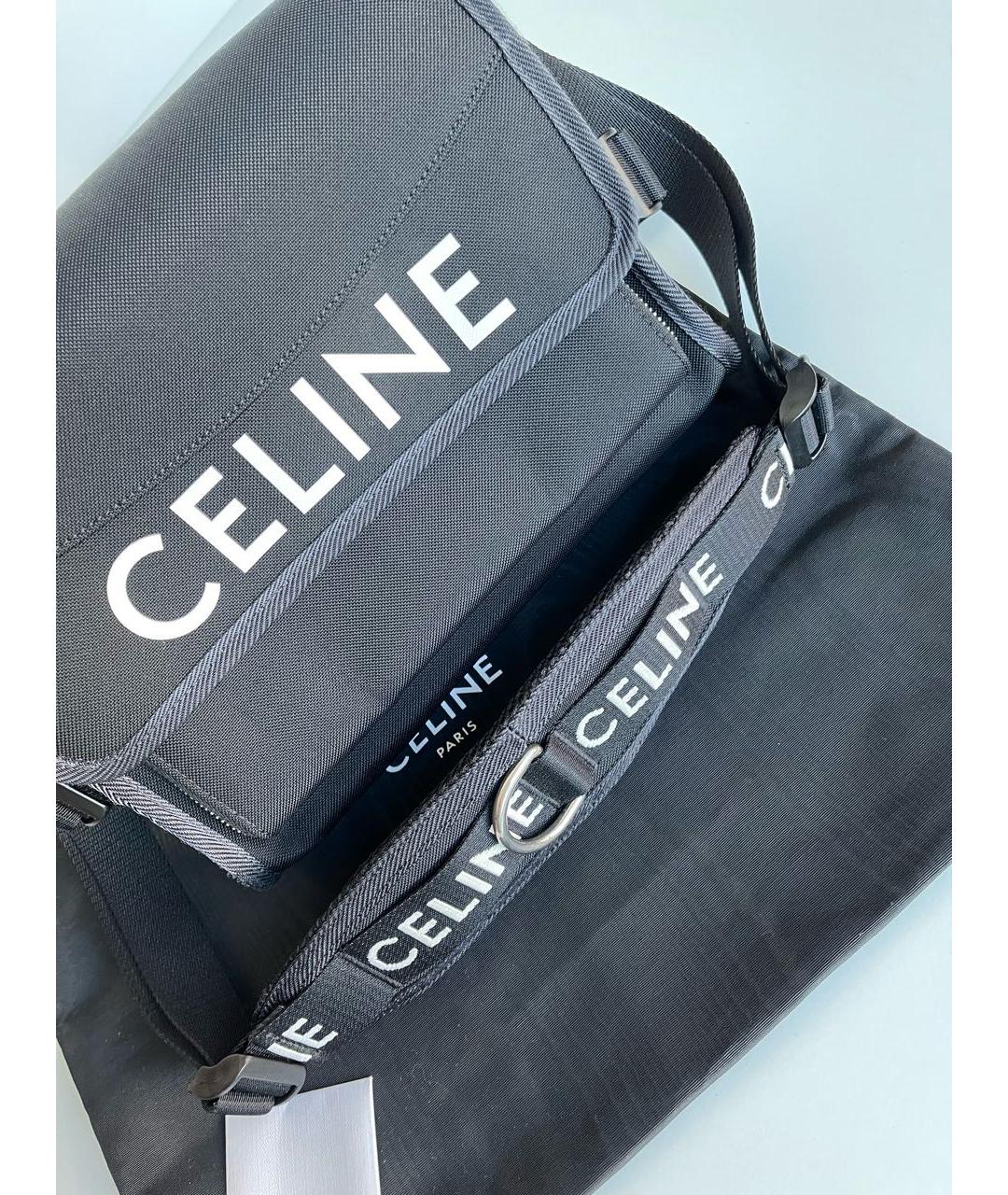 CELINE PRE-OWNED Черная сумка через плечо, фото 5
