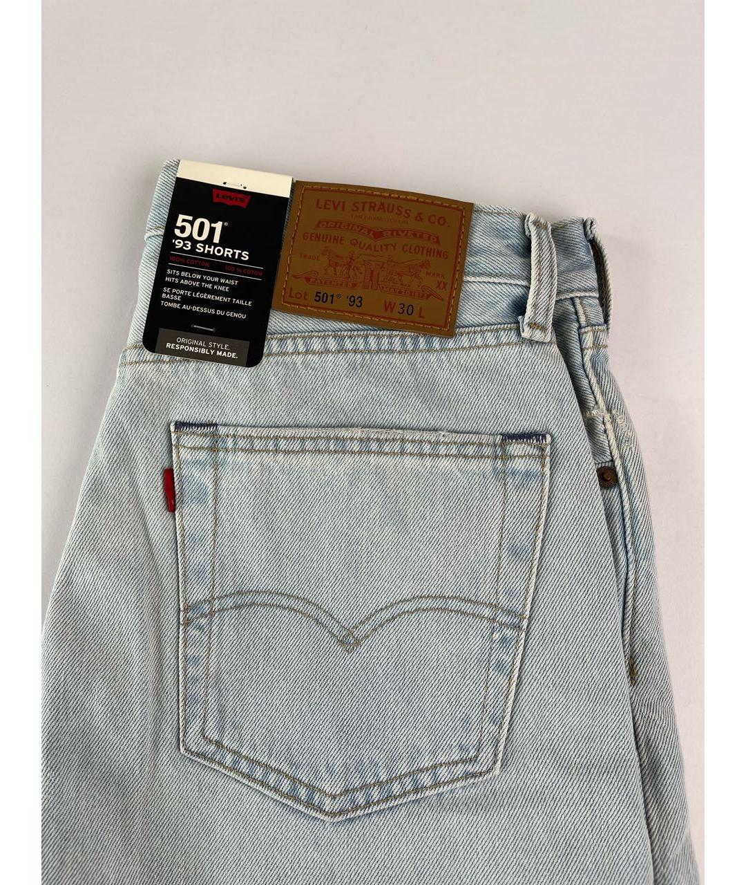 LEVI'S Голубые шорты, фото 5