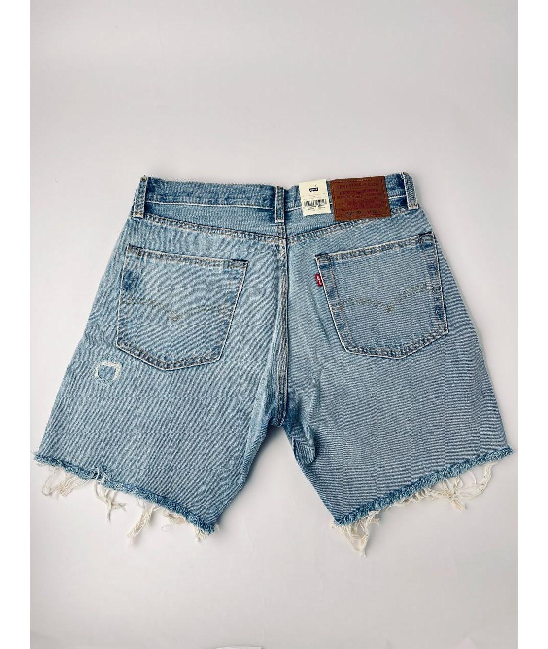 LEVI'S Голубые шорты, фото 4