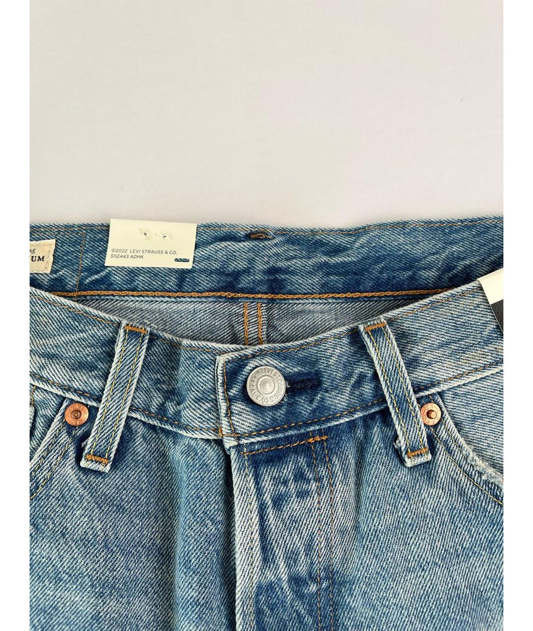 LEVI'S Голубые прямые джинсы, фото 6