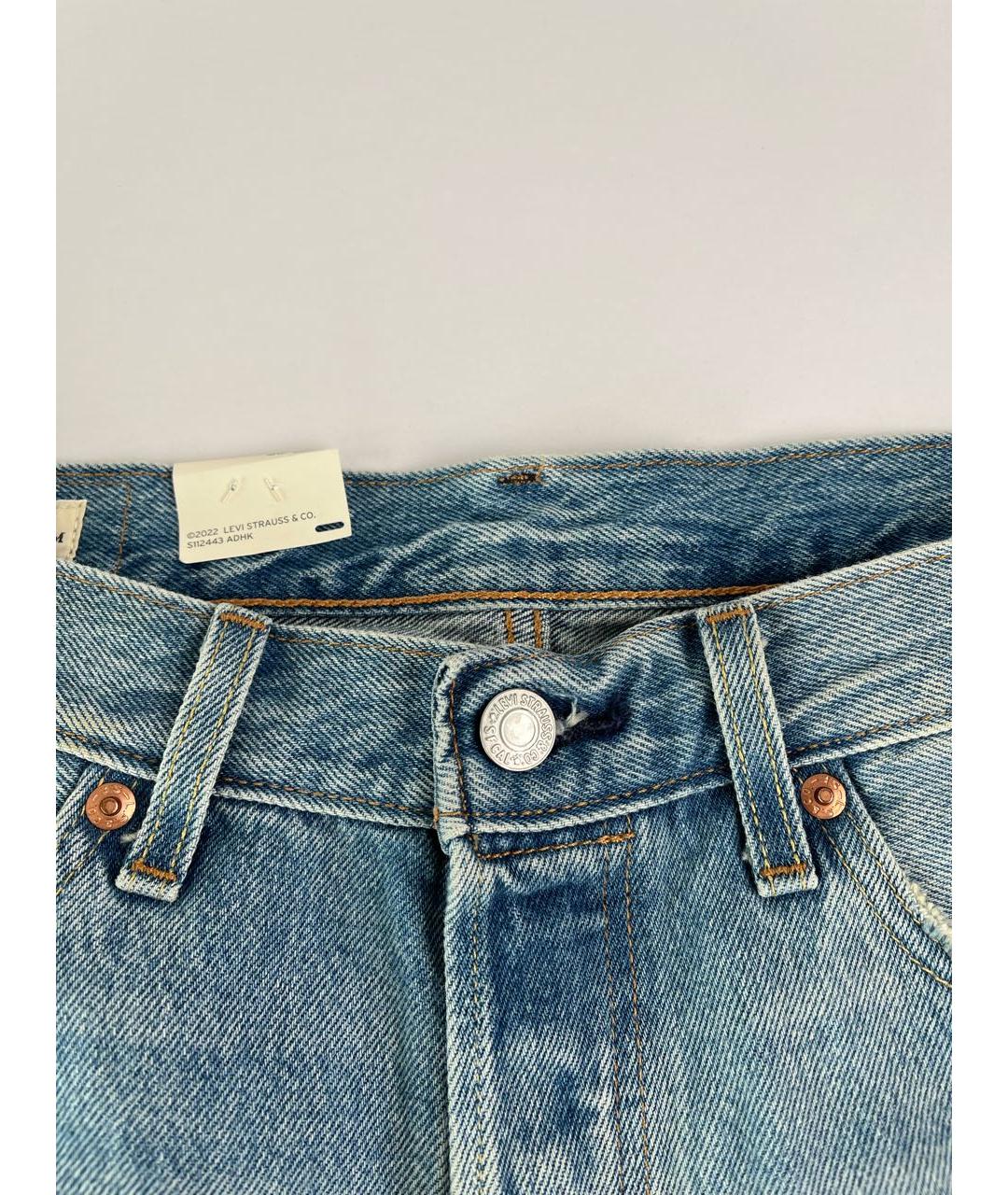 LEVI'S Голубые прямые джинсы, фото 6