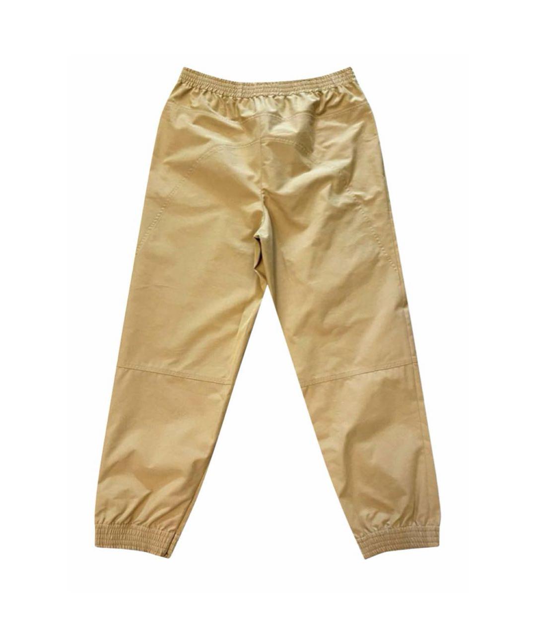 LOEWE Бежевые брюки узкие, фото 1