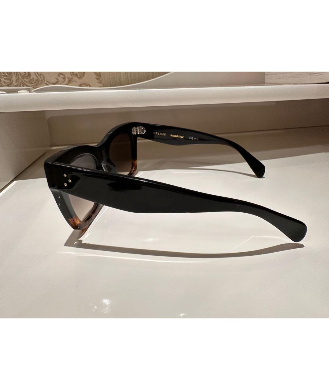 CELINE Мульти пластиковые солнцезащитные очки, фото 3