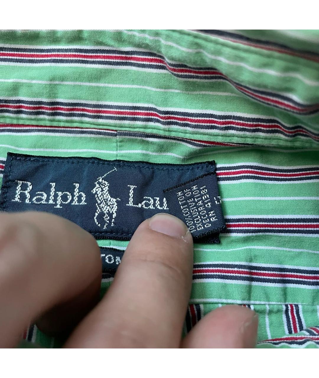 POLO RALPH LAUREN Мульти хлопковая классическая рубашка, фото 5