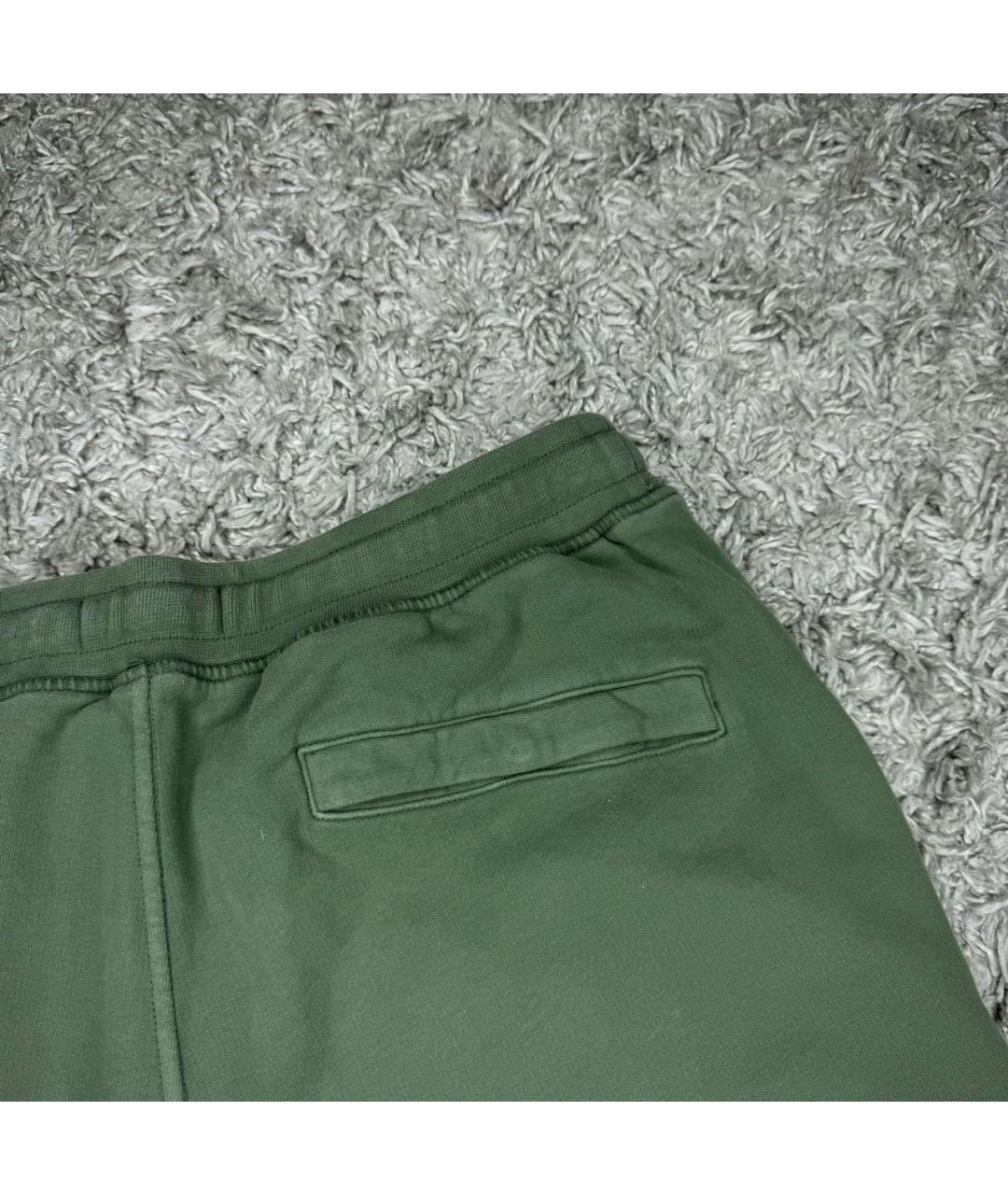 STONE ISLAND Зеленые повседневные брюки, фото 7
