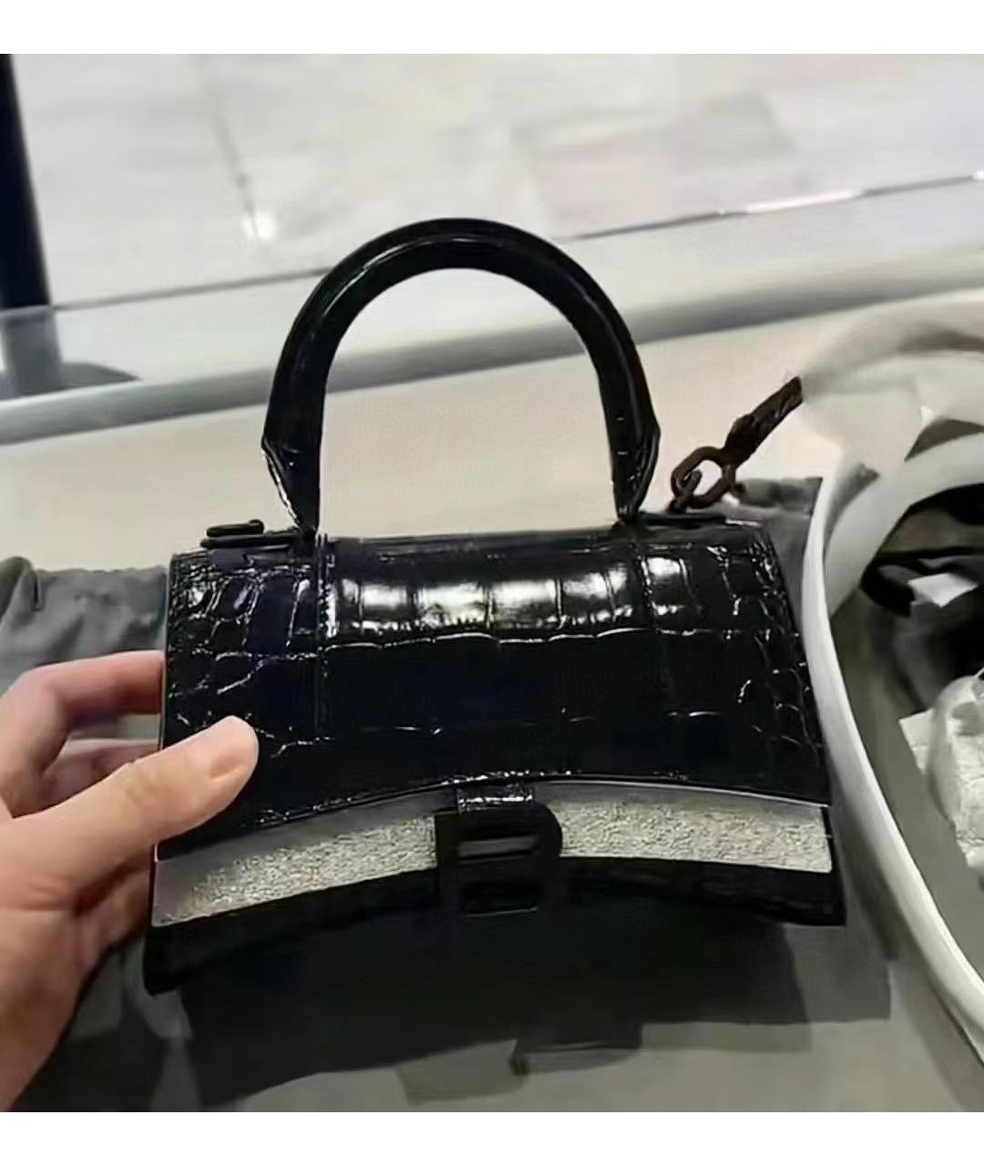 BALENCIAGA Черная сумка тоут, фото 3