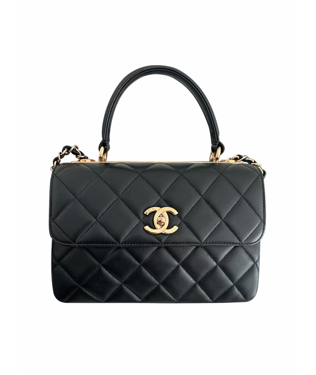 CHANEL PRE-OWNED Черная сумка тоут, фото 1