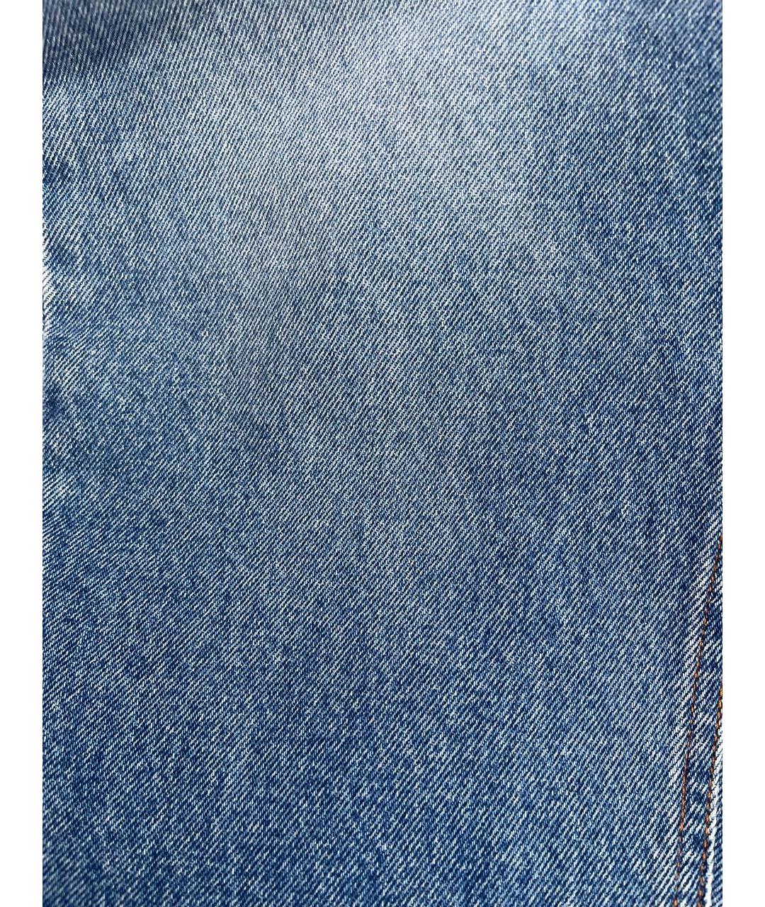 AMI Синие хлопковые джинсы, фото 4