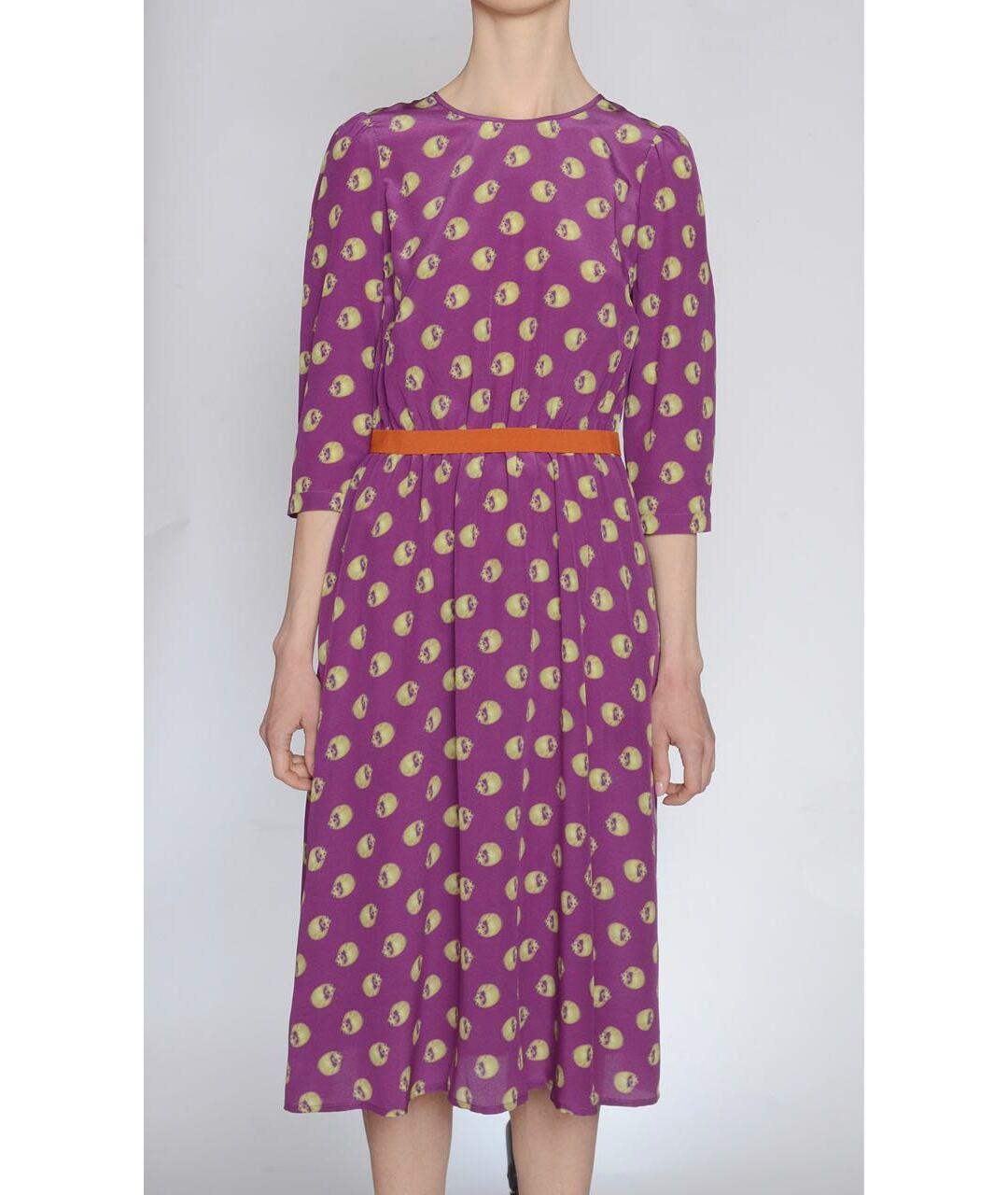 ALENA AKHMADULLINA Фиолетовое повседневное платье, фото 4