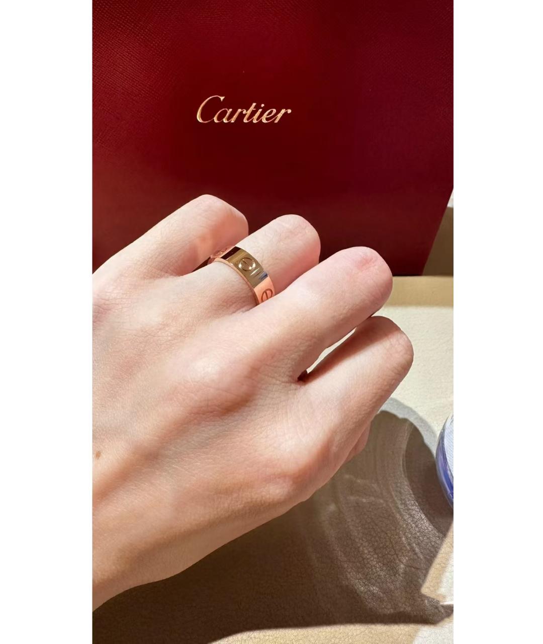 CARTIER Золотое кольцо из розового золота, фото 4