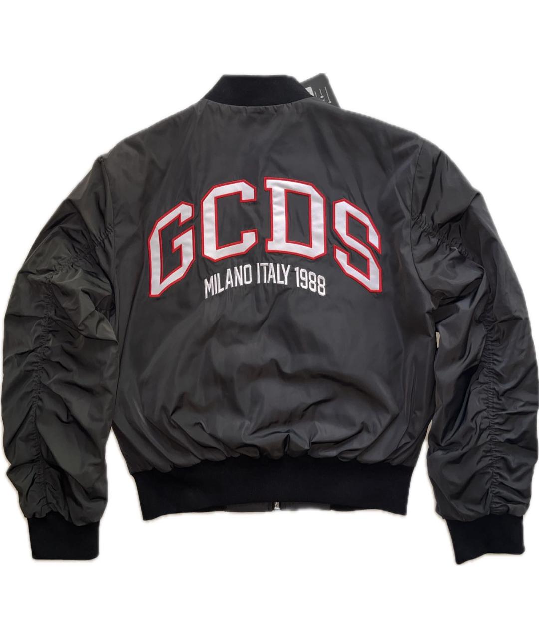 GCDS Черная синтетическая куртка, фото 2