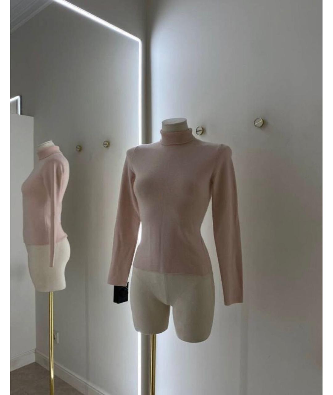 LORO PIANA Розовый кашемировый джемпер / свитер, фото 2