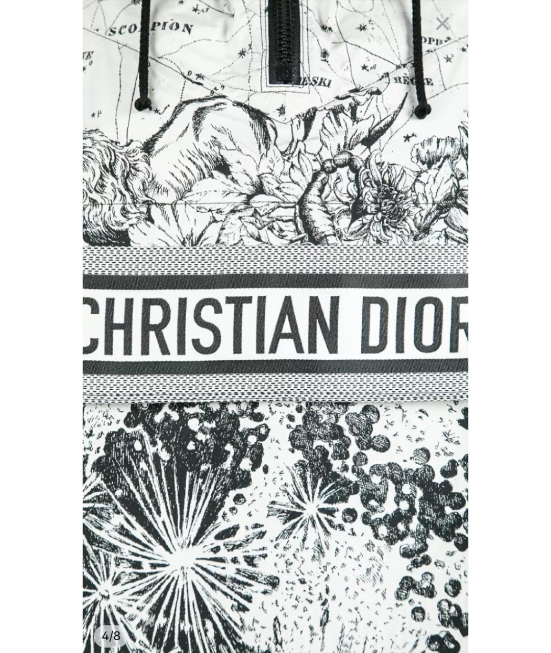 CHRISTIAN DIOR PRE-OWNED Белая полиэстеровая куртка, фото 7