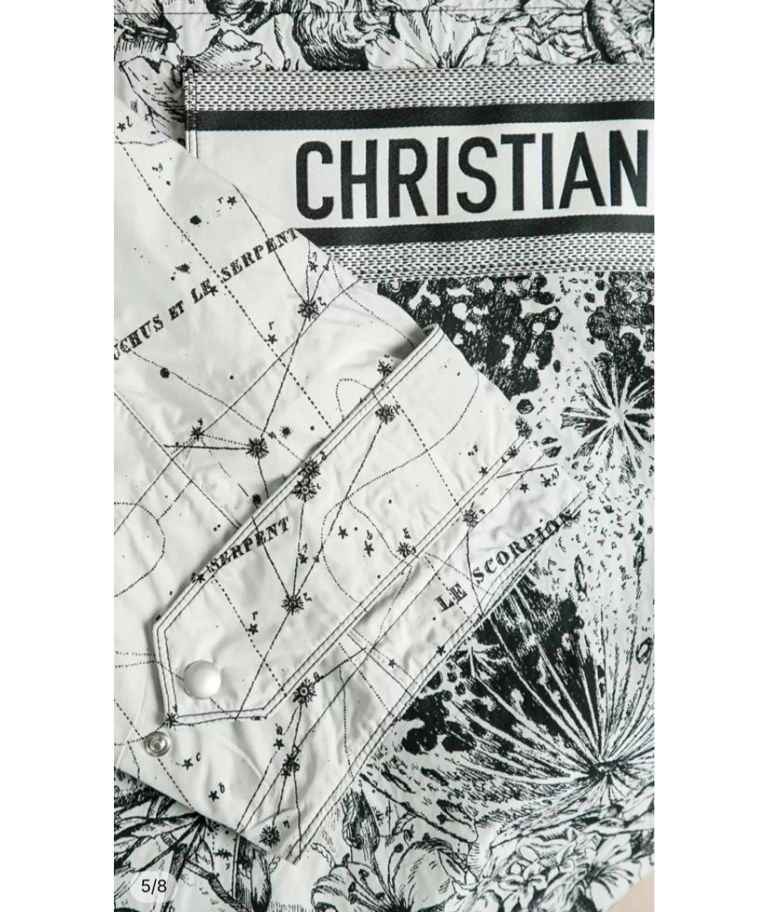 CHRISTIAN DIOR PRE-OWNED Белая полиэстеровая куртка, фото 8