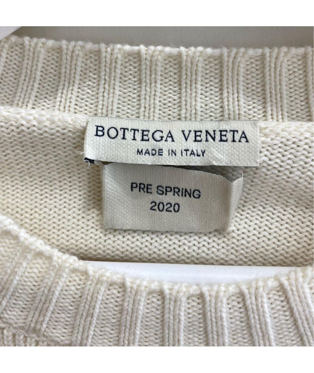 BOTTEGA VENETA Бежевый джемпер / свитер, фото 3