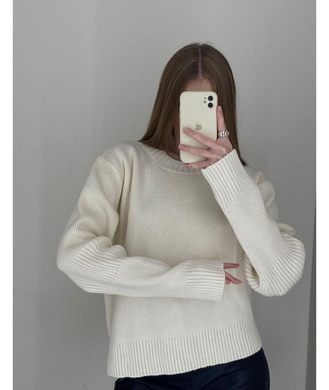 BOTTEGA VENETA Бежевый джемпер / свитер, фото 6