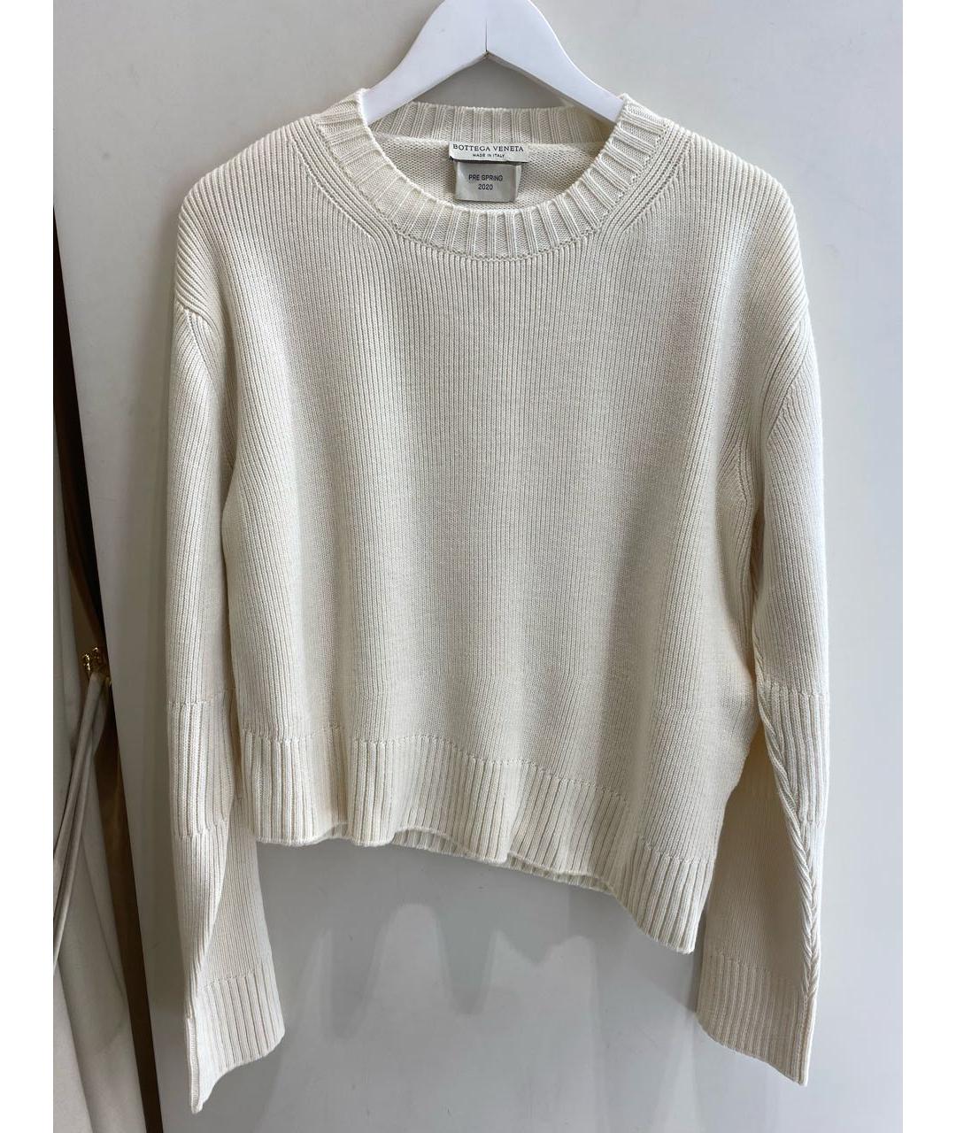 BOTTEGA VENETA Бежевый джемпер / свитер, фото 9