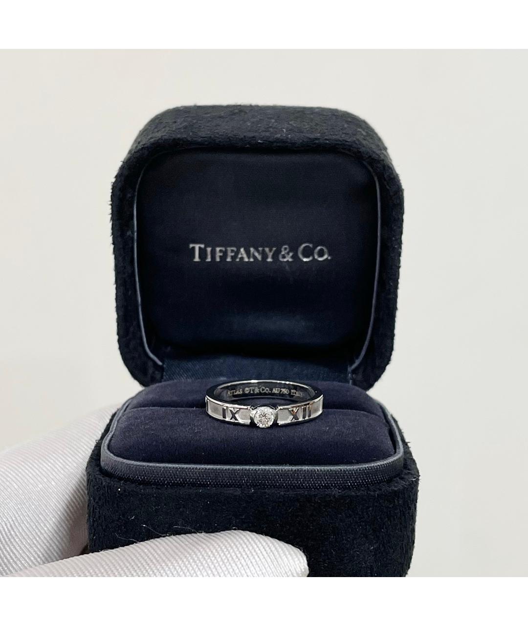 TIFFANY&CO Серебряное кольцо из белого золота, фото 3