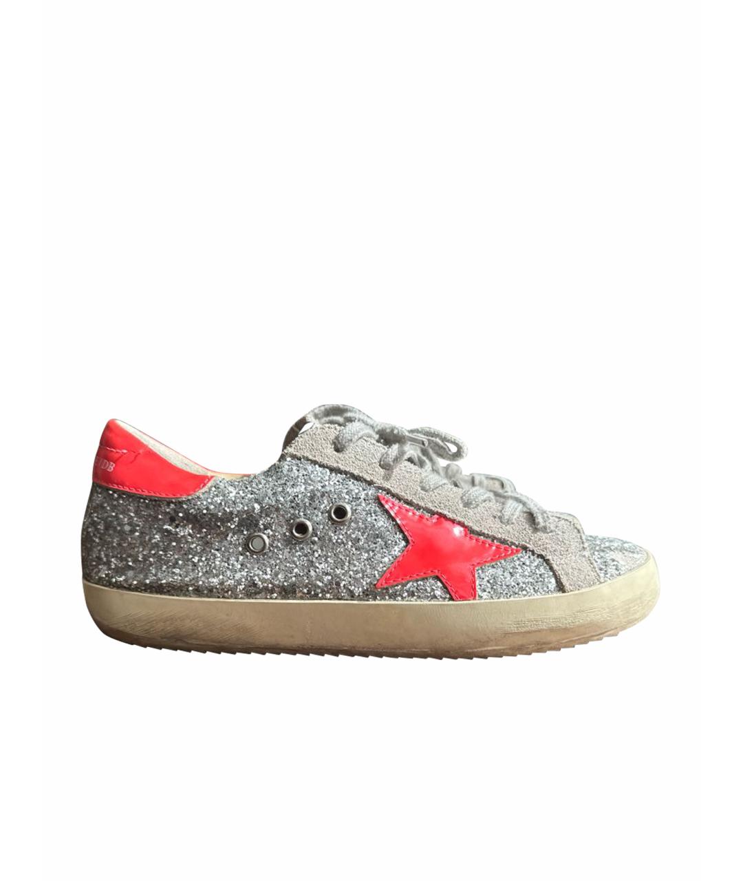 GOLDEN GOOSE DELUXE BRAND Серые кеды, фото 1