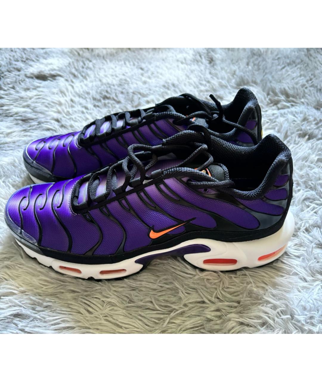 NIKE Фиолетовые текстильные низкие кроссовки / кеды, фото 8